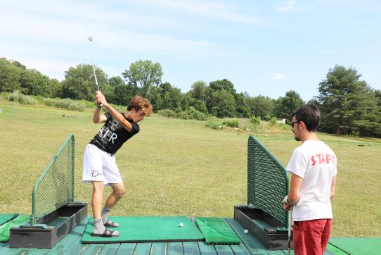 Campamentos de verano en Estados Unidos golf