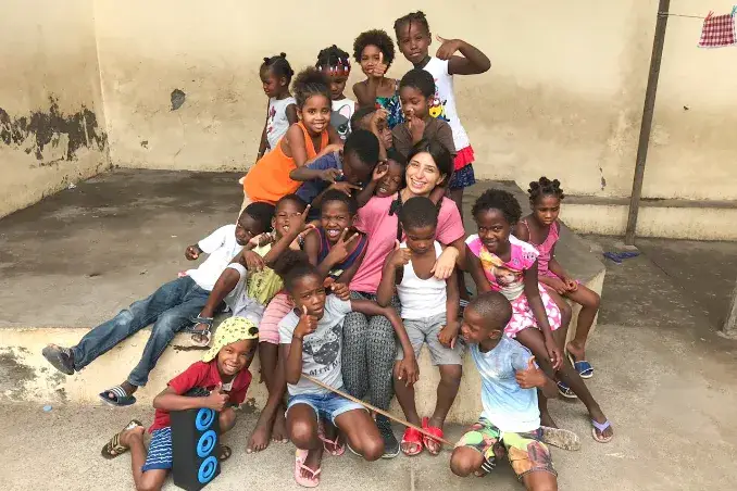 Voluntariado Cabo Verde con niños